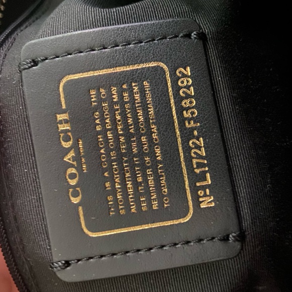 Coach signature Dark brown purse - Picture 3 of 9